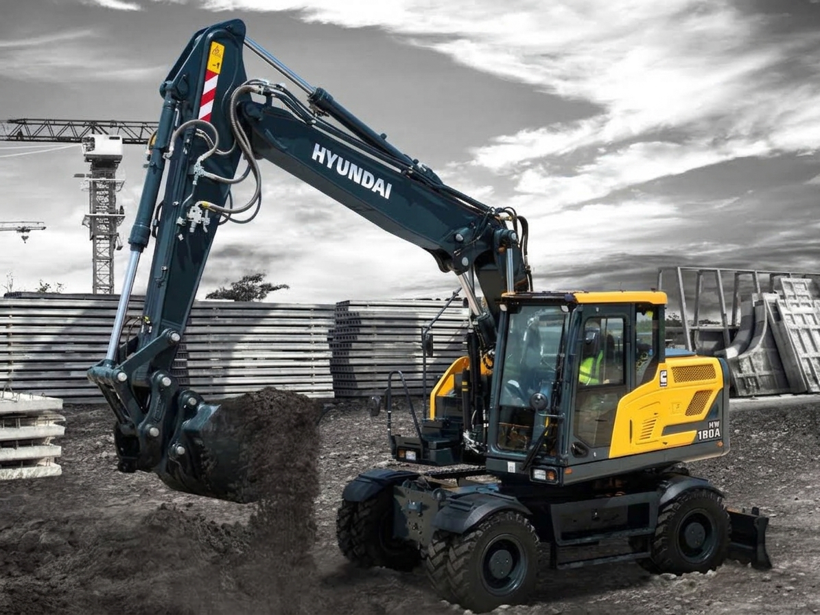 Excavadora Hyundai HW180A