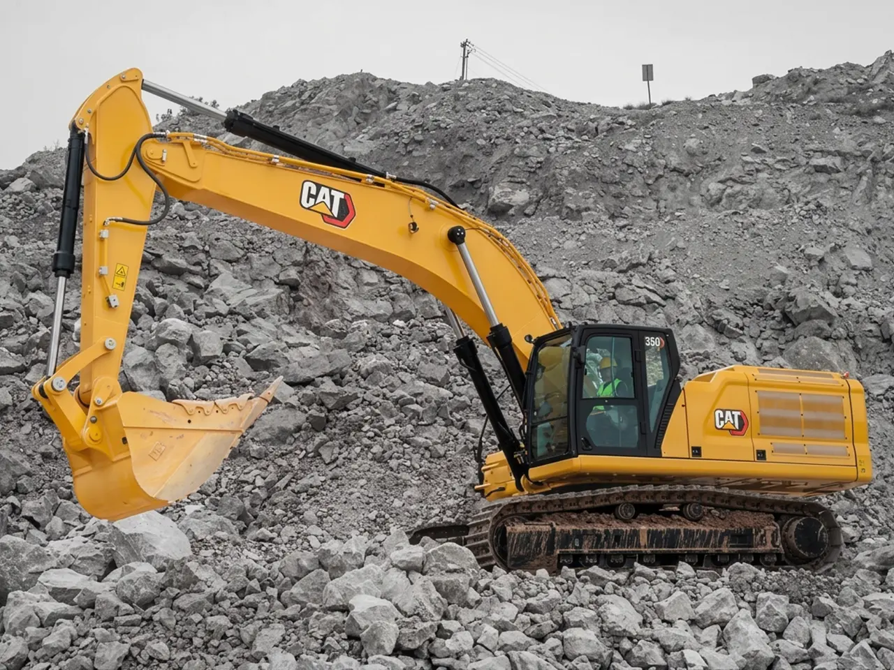 Excavadora Caterpillar 350
